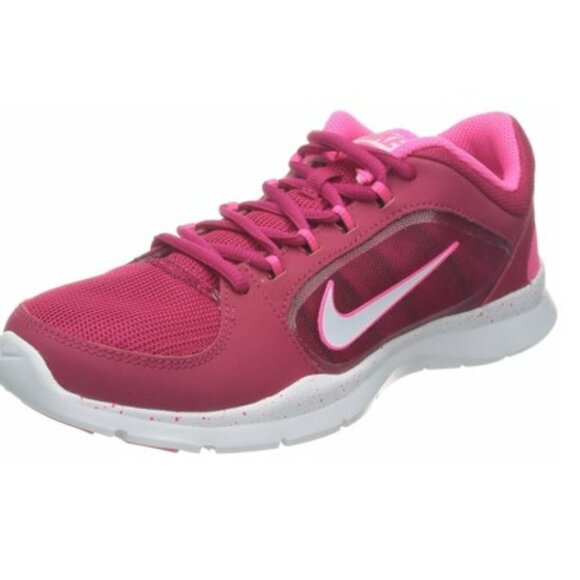 Nike Flex Trainer IV Pink/white 2014 (643083-603) Sz 10 - Picture 5 of 14